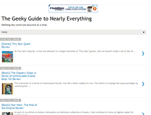 Tablet Screenshot of geeky-guide.com